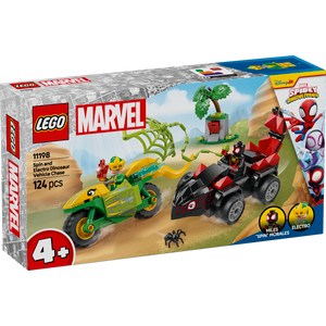 LEGO® SPIDEY 11198 Spin i Electro u dinosaurskim vozilima