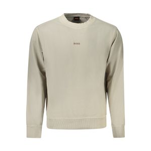 HUGO BOSS SWEATSHIRT WITHOUT ZIP MEN BEIGE