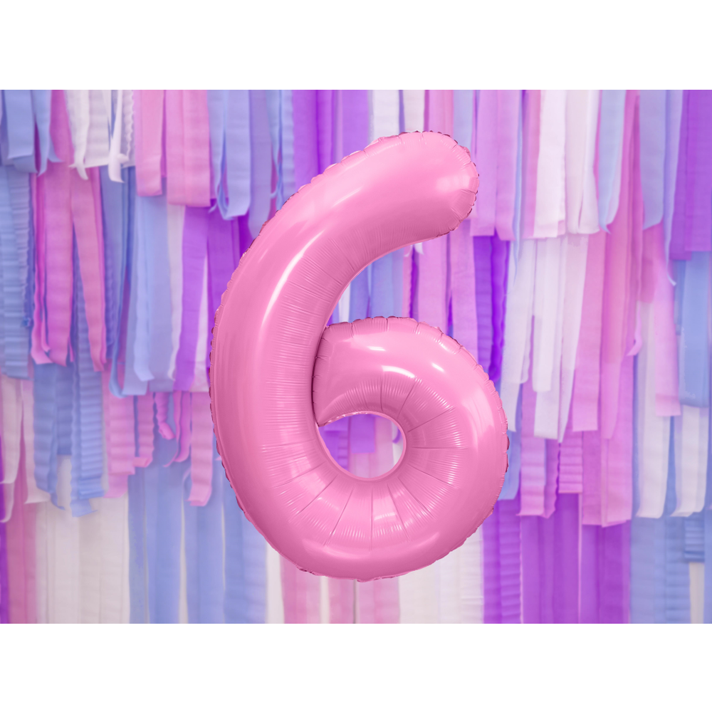 FB1P-6 Folijski balon 6 Pink 86cm slika 2