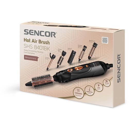 Sencor SHS8401BK Uvijač za kosu, 1000W slika 14
