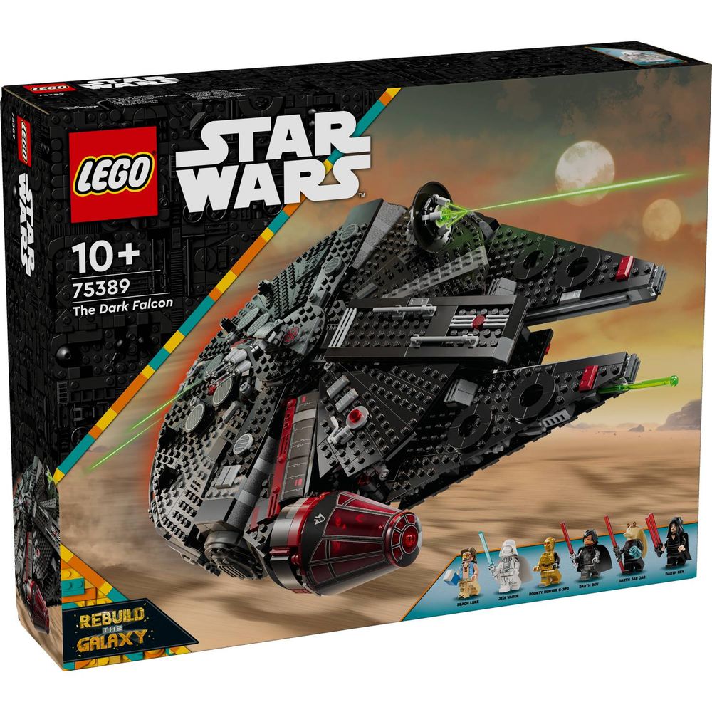 LEGO 75389 Crni Millennium Falcon slika 1