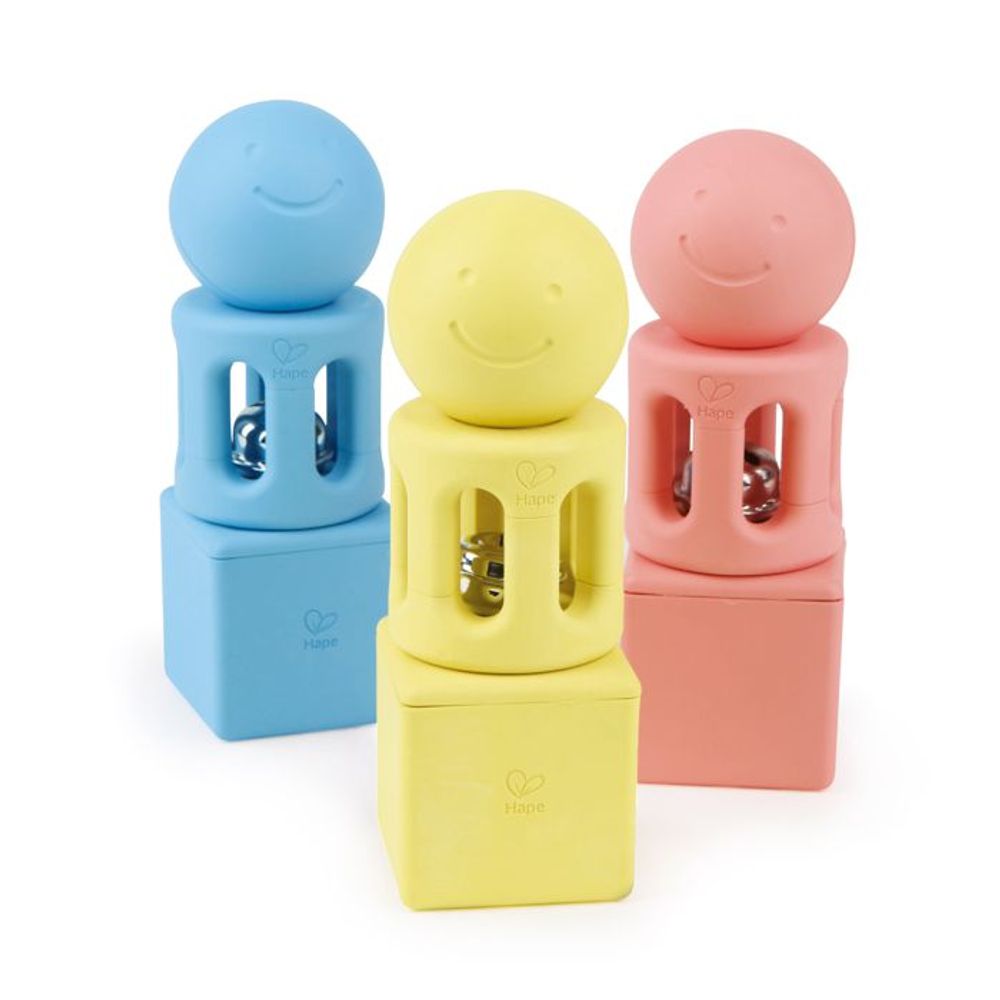 Hape Geometrijski set zvečki Geometric Rattle Trio E0456A  slika 2