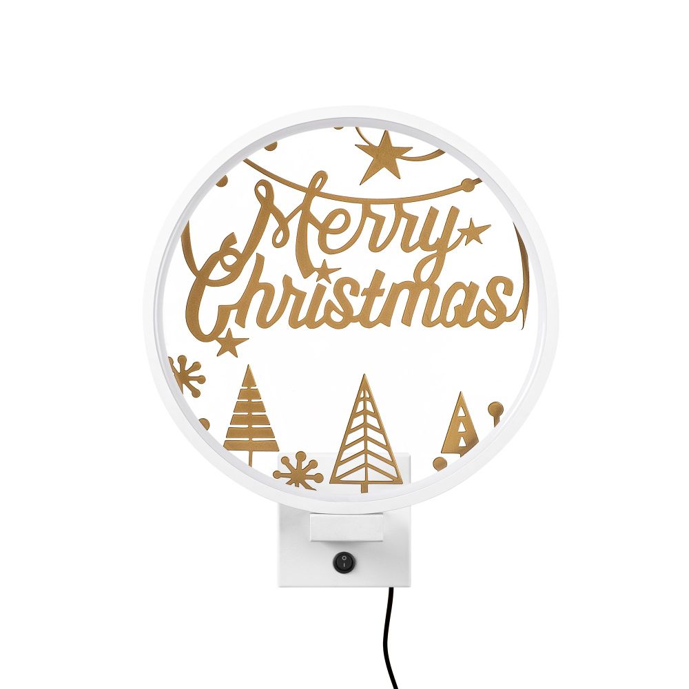 Zidna Lampa XMAS28 - Bijela i Zlatna slika 7