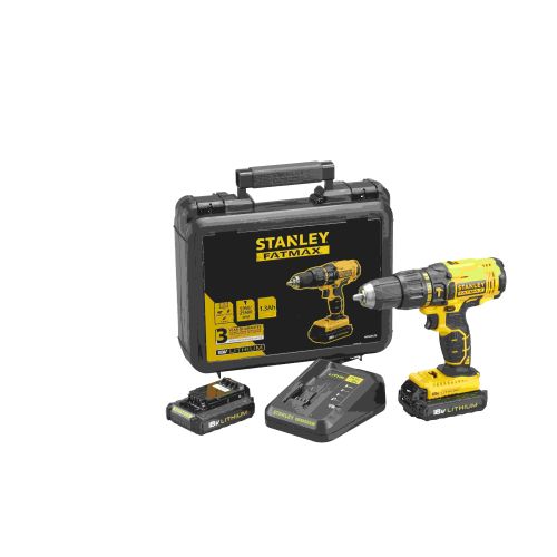 Stanley aku udarna bušilica 18V 1,3Ah BRUSHLESS FMC626C2K slika 1