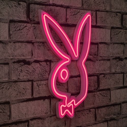 Wallity Ukrasna plastična LED rasvjeta, Playboy - Pink slika 10