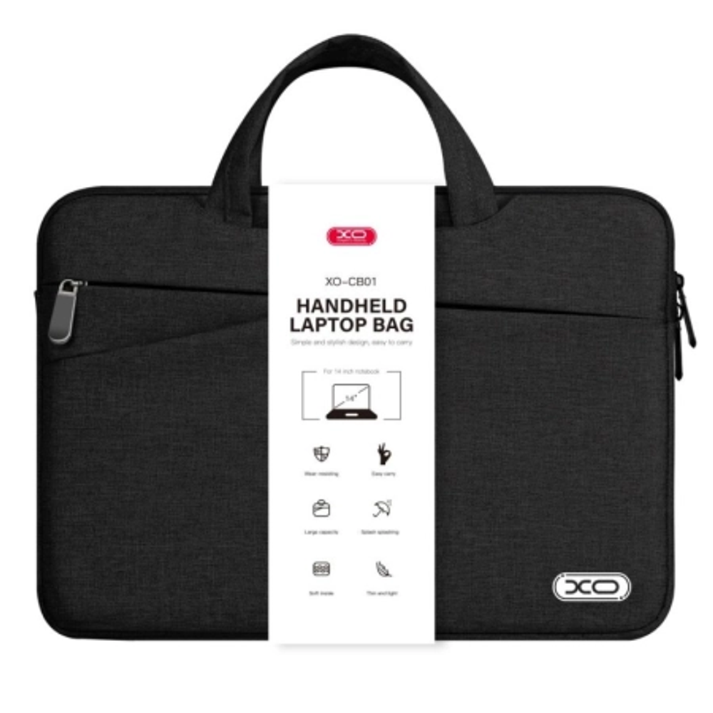XO Torba za Notebook CB01 14" Crna slika 1