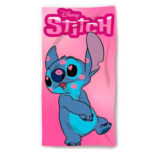 Disney Stitch Kiss cotton beach towel slika 1