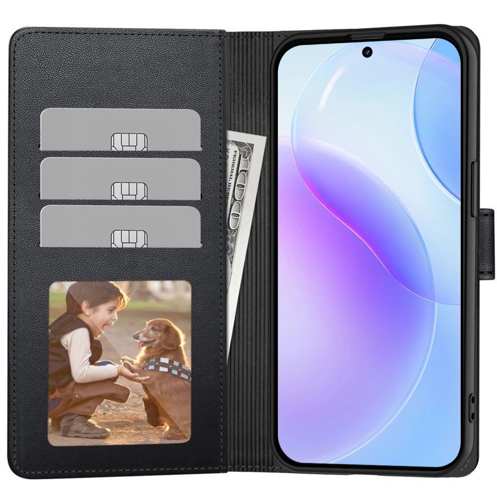 TECH-PROTECT WALLET PREKLOPNA FUTROLA ZA SAMSUNG GALAXY A36 / A56 / A37 5G crna slika 1
