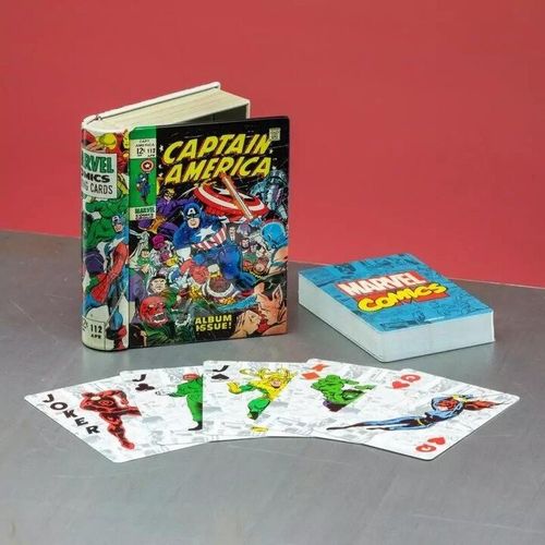 Marvel špil karata u metalnoj kutiji slika 3