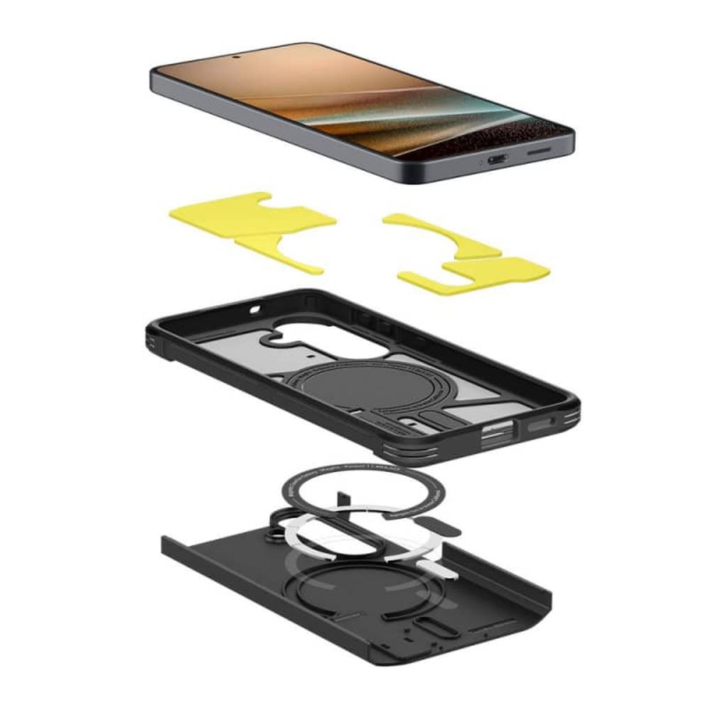 Spigen Tough Armor maska s MagSafeom za Samsung Galaxy S26 crna ACS10738 slika 6