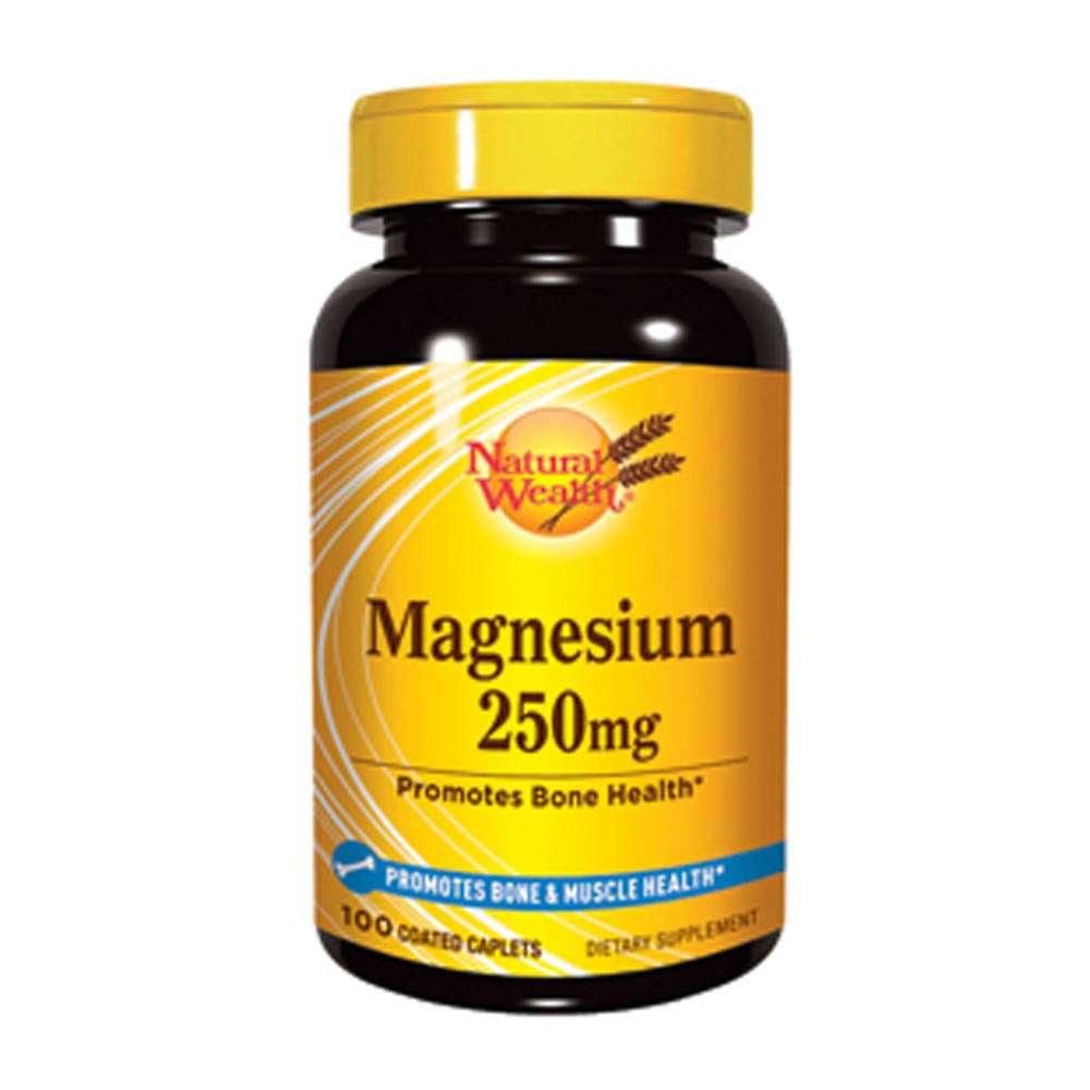 NATURAL WEALTH MAGNEZIJUM KAPSULE 250MG A100 slika 1