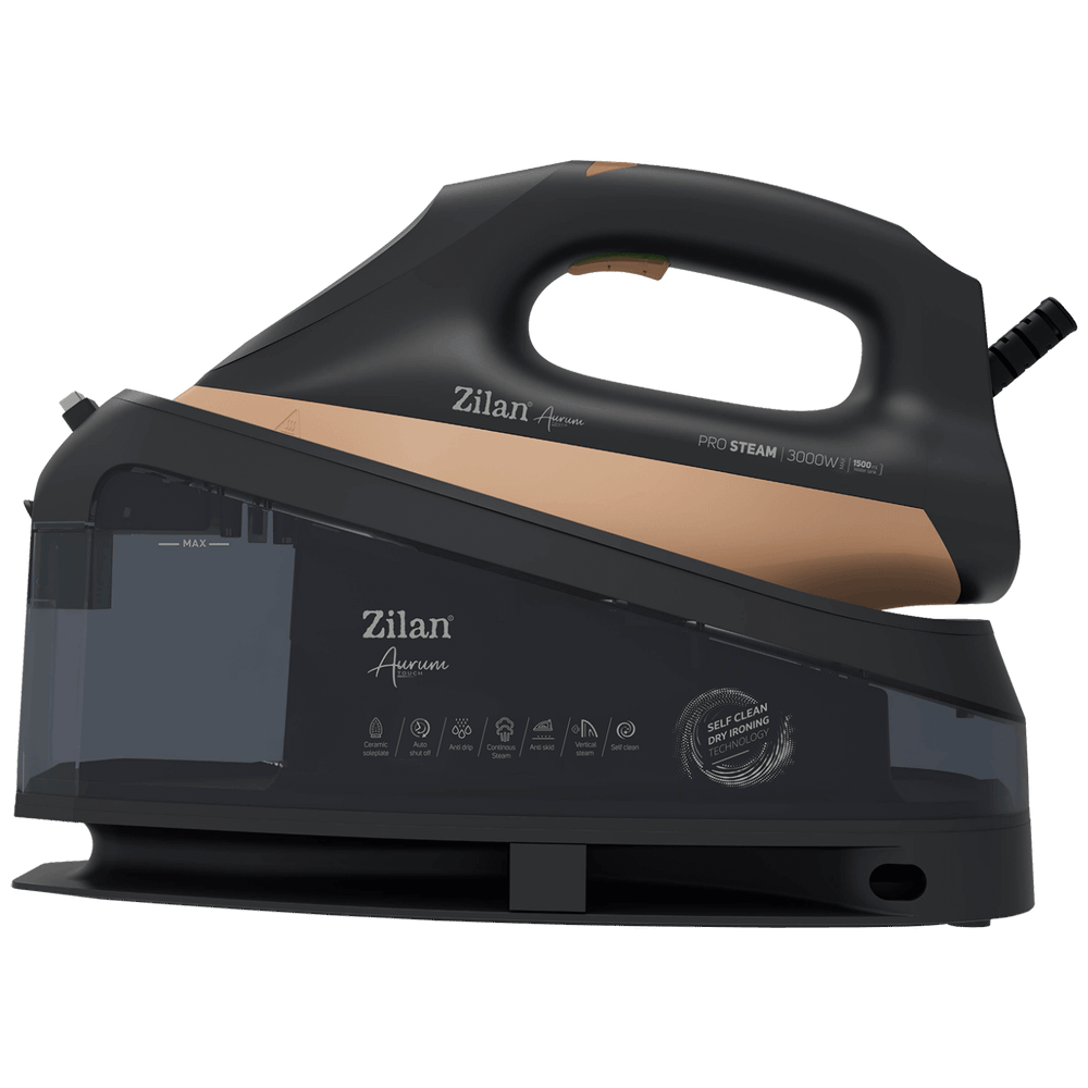 Zilan Pegla na paru sa parnom stanicom, 3000W, Aurum Touch - ZLN4261 slika 1