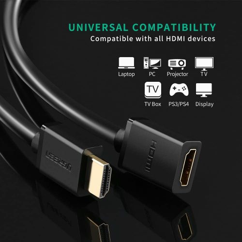 Ugreen HDMI 1.4 produžni kabel - 2m - u polietilenskoj vrećici slika 4