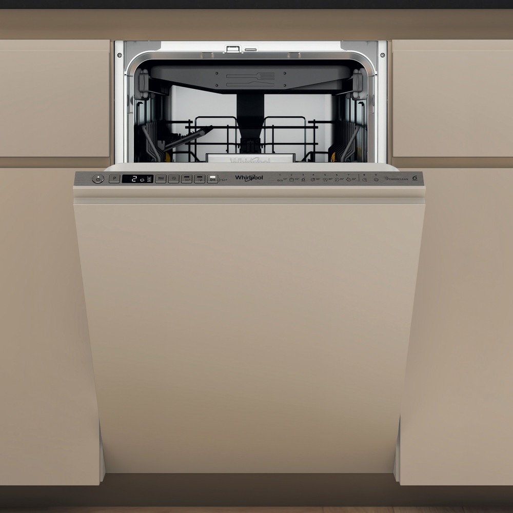 WHIRLPOOL Ugradbena mašina za suđe WH6IB10BS7LA0 / 10 setova, 45 cm slika 1