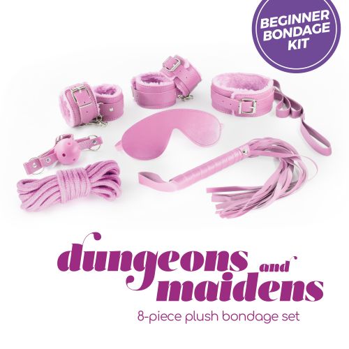 CRUSHIOUS DUNGEONS &amp; MAIDENS BDSM KIT PINK slika 1