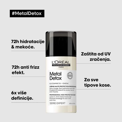 L'Oréal Professionnel Metal Detox  Krema za kosu 100ml slika 17