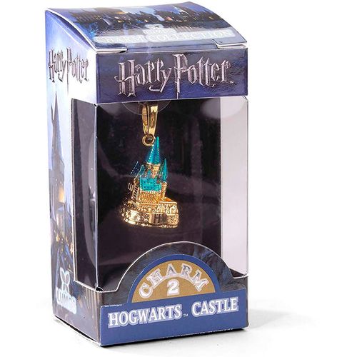 Harry Potter Hogwarts Castle golden privjesak slika 2