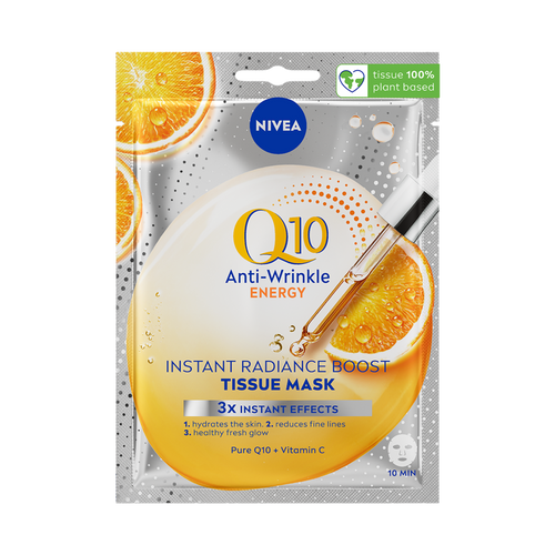 NIVEA Q10 ENERGY sheet maska - 1 kom slika 1