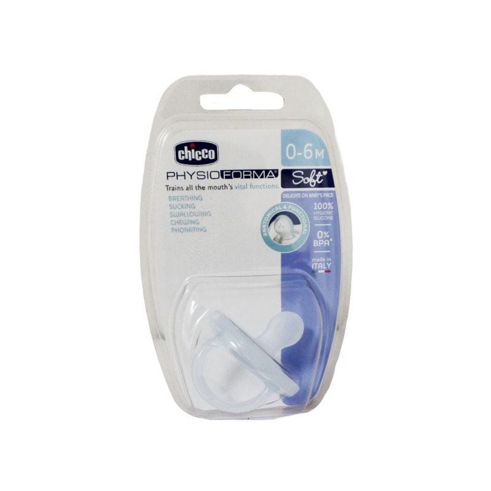 Chicco Duda varalica PhysioForma Soft 0-6m - Silikon, Plava slika 3