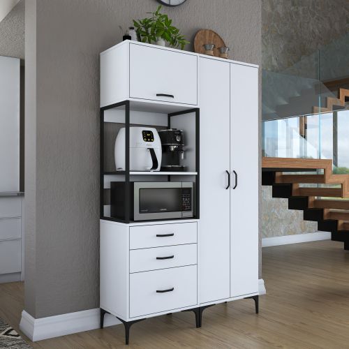 JE142 - 3106 White Multi Purpose Cabinet slika 1