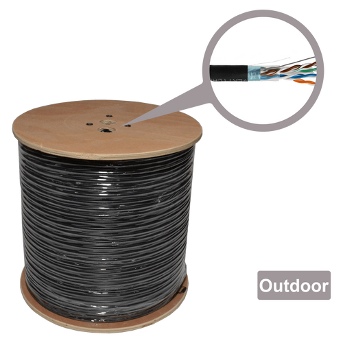 Connect XL Mrežni FTP kabl, CAT5e, Outdoor, 305 met - CAT5-FTP-CCA Outdoor slika 1