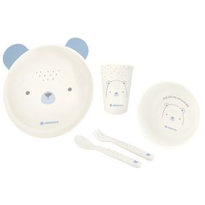 Kikka Boo Set za jelo Bear With Me, Blue