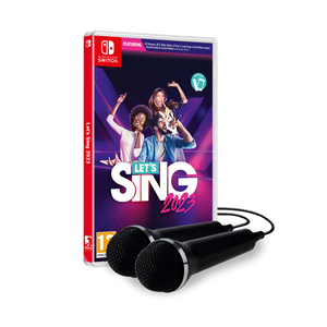 LET'S SING 2023 - DOUBLE MIC BUNDLE (Nintendo Switch)
