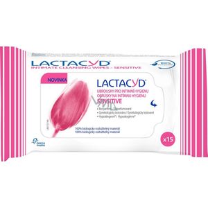 Lactacyd Sensitive vlažne maramice za intimnu higijenu 15 kom