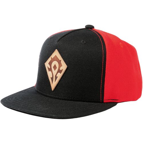 JINX WORLD OF WARCRAFT HORDE LEATHER EMBLEM SNAPBACK HAT slika 1