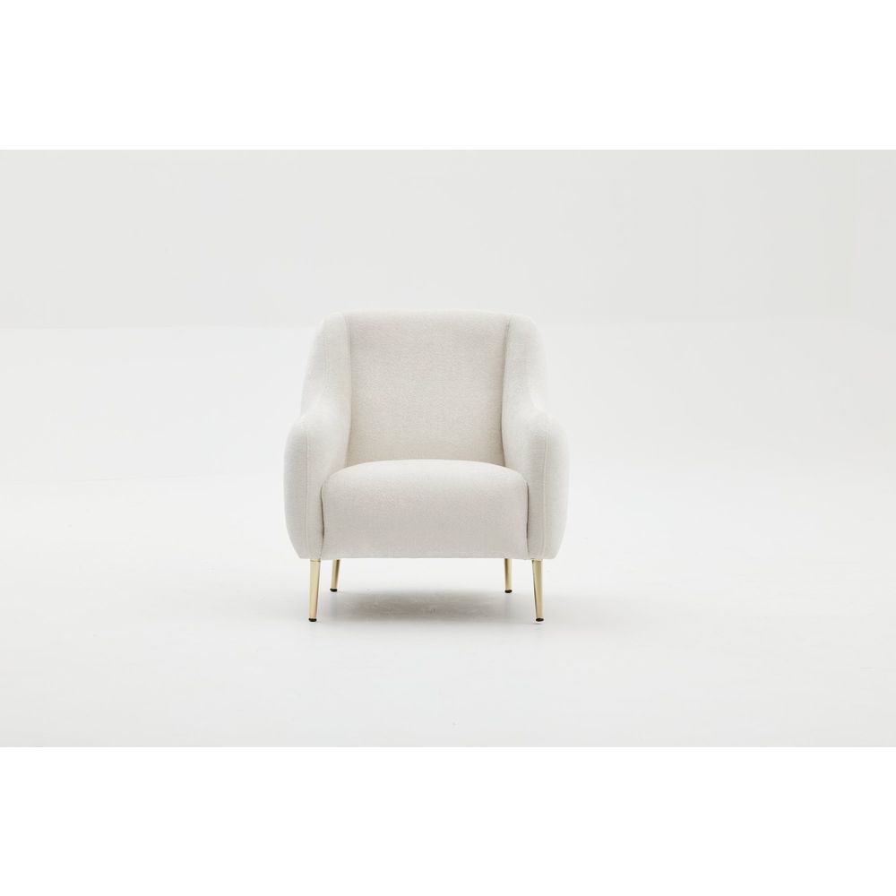 Simena - Krem Zlatni Sofa za Jednu Osobu slika 3