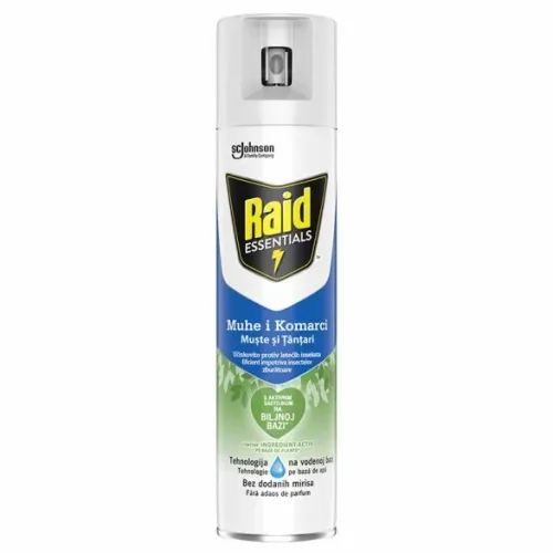 Raid Essentials sprej za leteće insekte 400ml slika 1