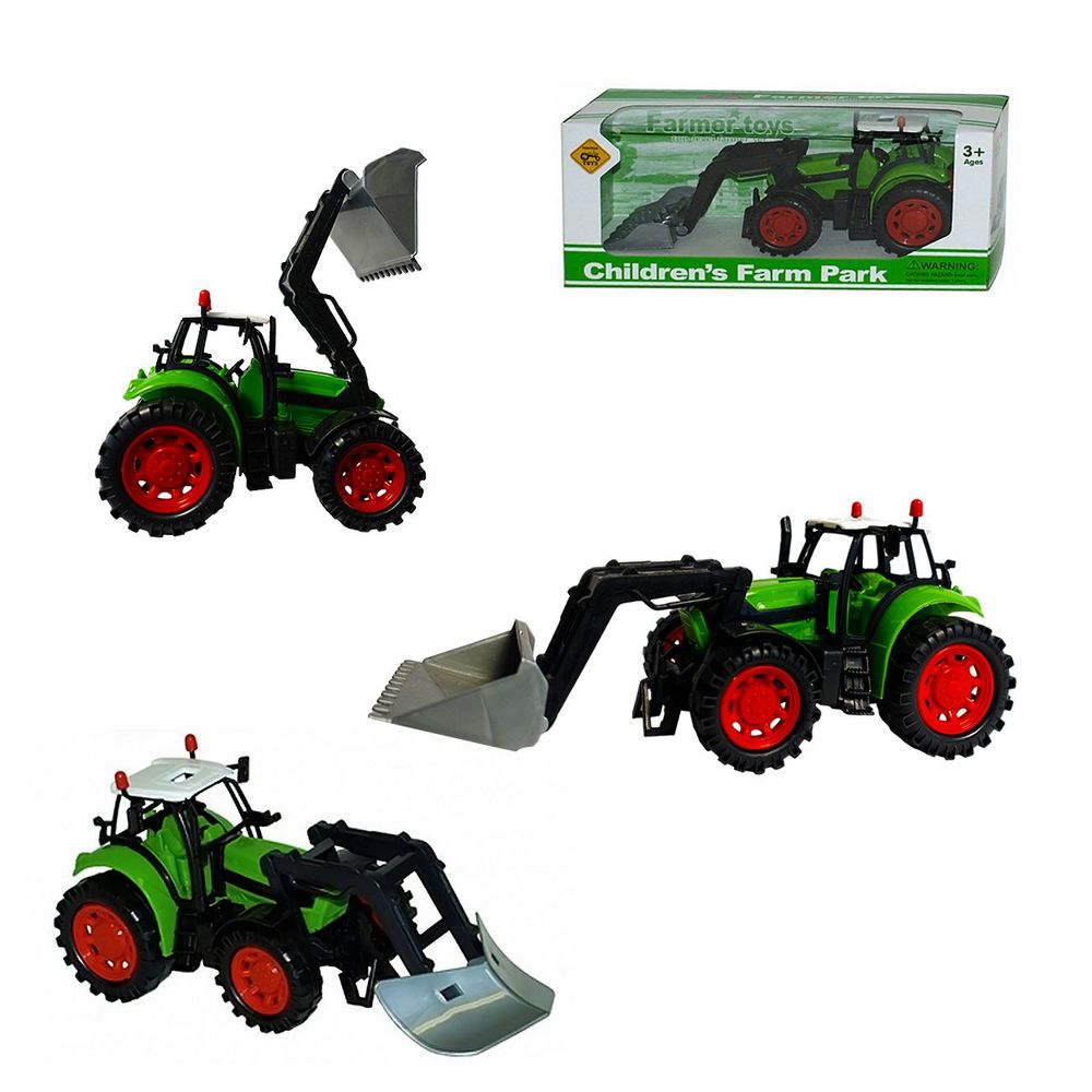 Traktor - 3 modela sa priključnim alatom slika 1