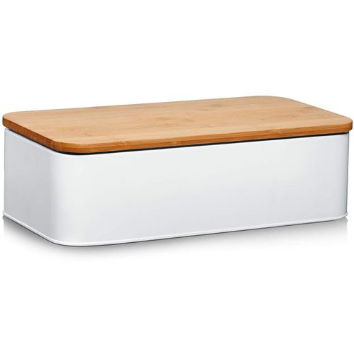 Zeller Kutija za kruh s poklopcem, Limena, 42,5x23x13 cm slika 1