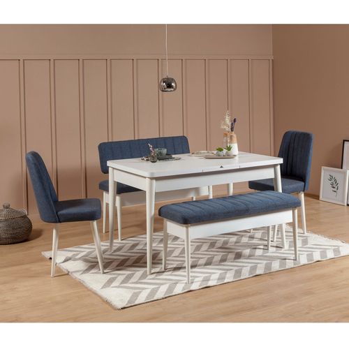 Vina 1048 - 1 - Dark Blue, White White
Dark Blue Bench slika 2