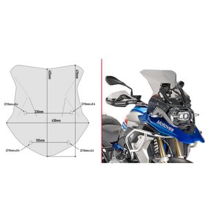 Givi vjetrobran 5124D za BMW R 1250 GS Adventure (19 > 22)