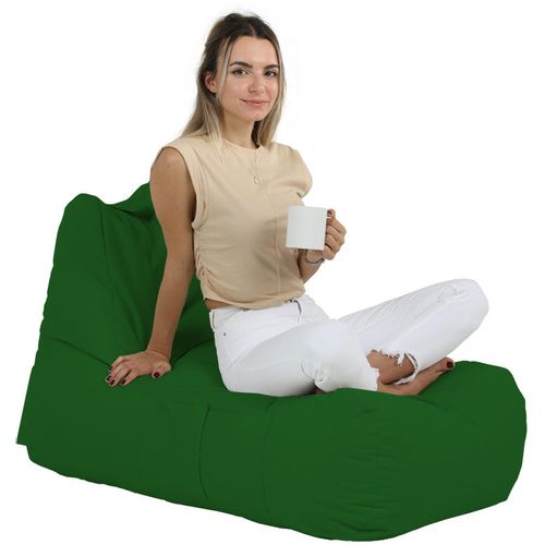 Atelier Del Sofa Vreća za sjedenje, Trendy Comfort Bed Pouf - Green slika 7