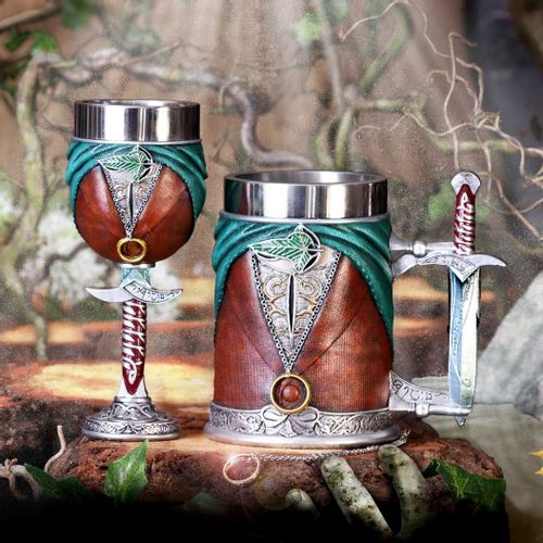 NEMESIS NOW LORD OF THE RINGS FRODO TANKARD 15.5CM slika 9