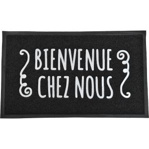 Luance otirač Bienvenue  45x75cm pvc crna 14408169