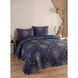 Varak - Dark Blue Dark Blue Double Bedspread