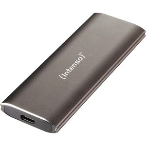 Intenso 500 GB eksterni SSD tvrdi disk USB-C® USB 3.2 (Gen 2) Smeđi (metalni) 3825450