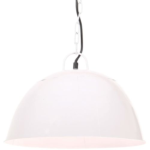 Industrijska viseća svjetiljka 25 W bijela okrugla 41 cm E27 slika 1
