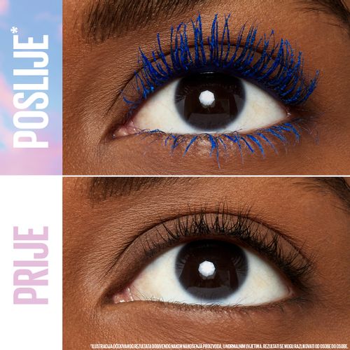 Maybelline New York Lash Sensational Sky High maskara blue mist​ slika 4