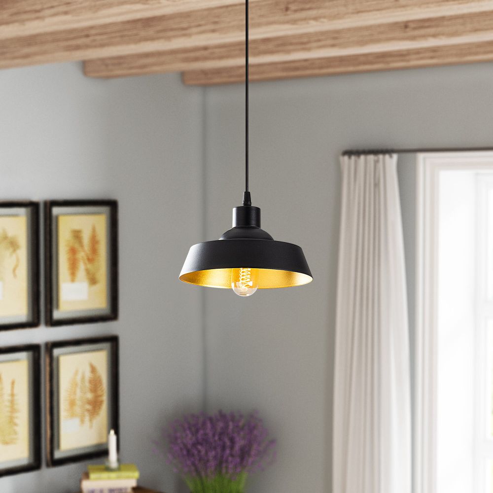 Luster Berceste 189BLACK-S u crnoj boji slika 1