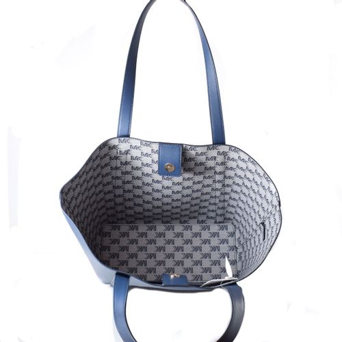 Ženska Ručna Torba Michael Kors HADLEIGH NAVY Plava 29 X 30 X 8 CM slika 3