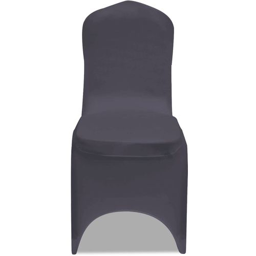 Rastezljive navlake za stolice 4 kom Antracit boja slika 34