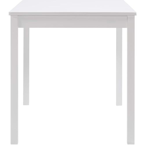Blagavaonski stol bijeli 140 x 70 x 73 cm od borovine slika 4