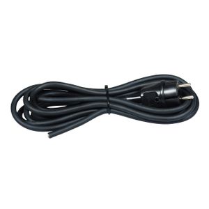 Priključni kabel za električne alate 10 A 250 V ~ 2200 W, crni                                          