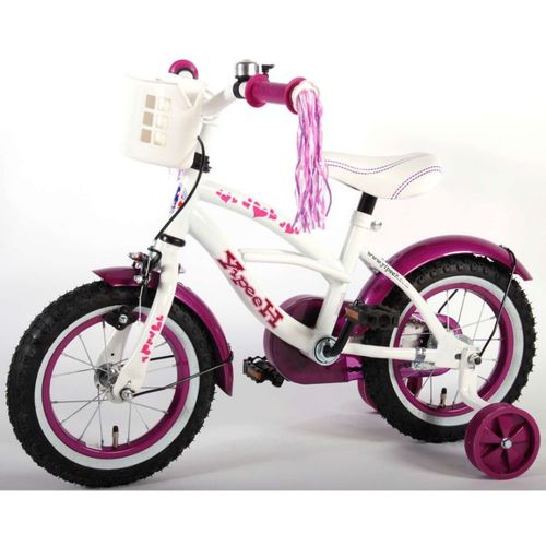 Dječji bicikl Heart Cruiser 12" bijelo/ljubičasti slika 12