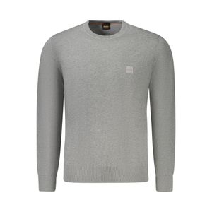 HUGO BOSS MEN'S SWEATER GREY