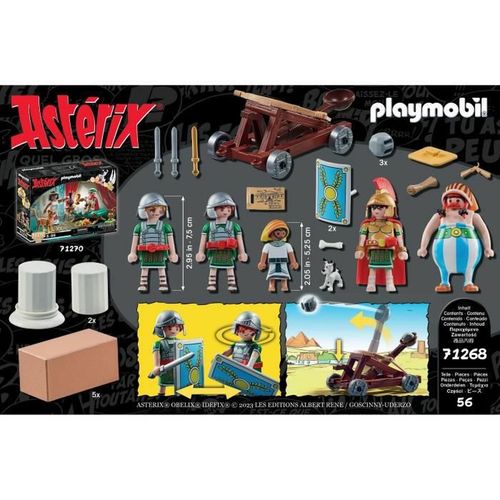 Playset Playmobil Astérix: Numerobis and the Battle of the Palace 71268 56 Dijelovi slika 3